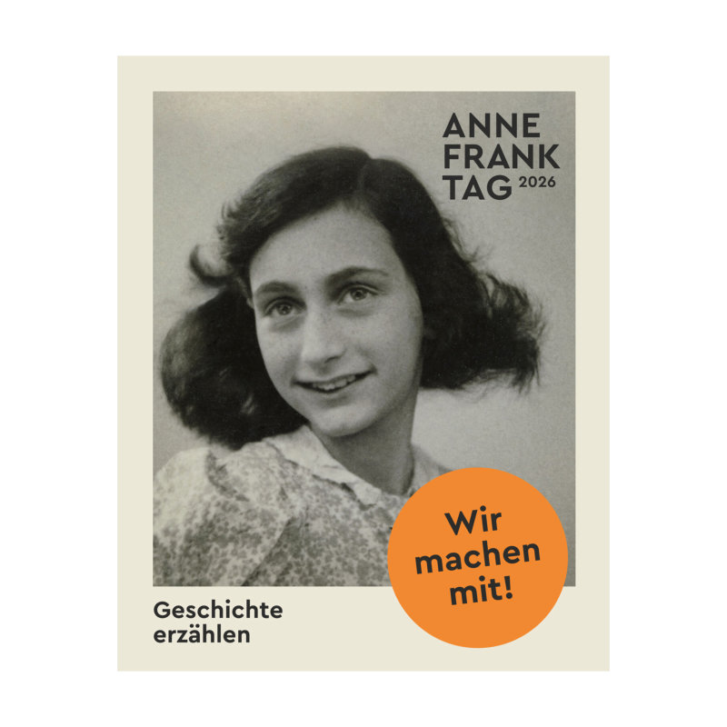 Anne Frank Tag am 12. Juni 2026